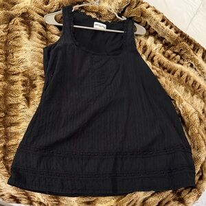 Princess Polly Black Textured Sleeveless Dress